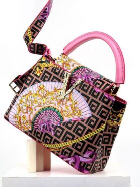 Innovative Design Printed Handbag #CCD1