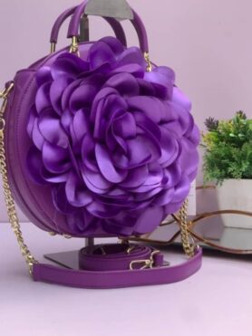 Rose flower Handbag #OFH6