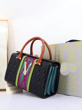 Women Black Box-shaped Bag #WBB3